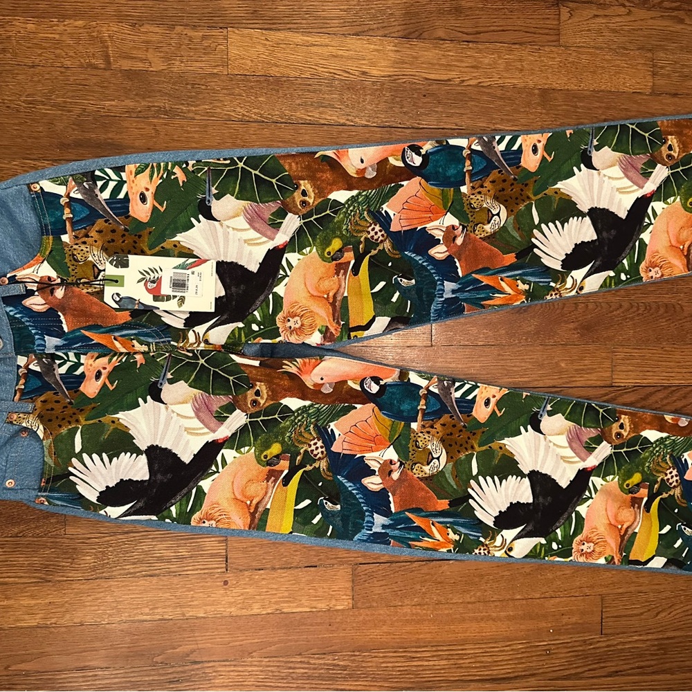 FARM Rio Multicolor Animal Print Jeans - Picture 5 of 7